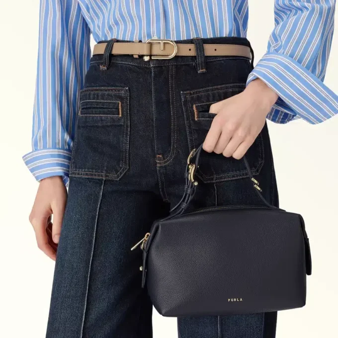 Furla Double Boston Tasche