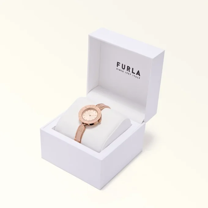 Furla Essential Uhr mit rundem Gehäuse